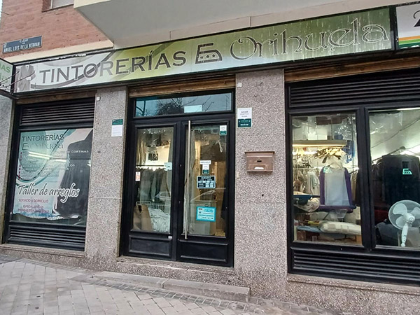 Tintorerias Orihuela en Madrid 1