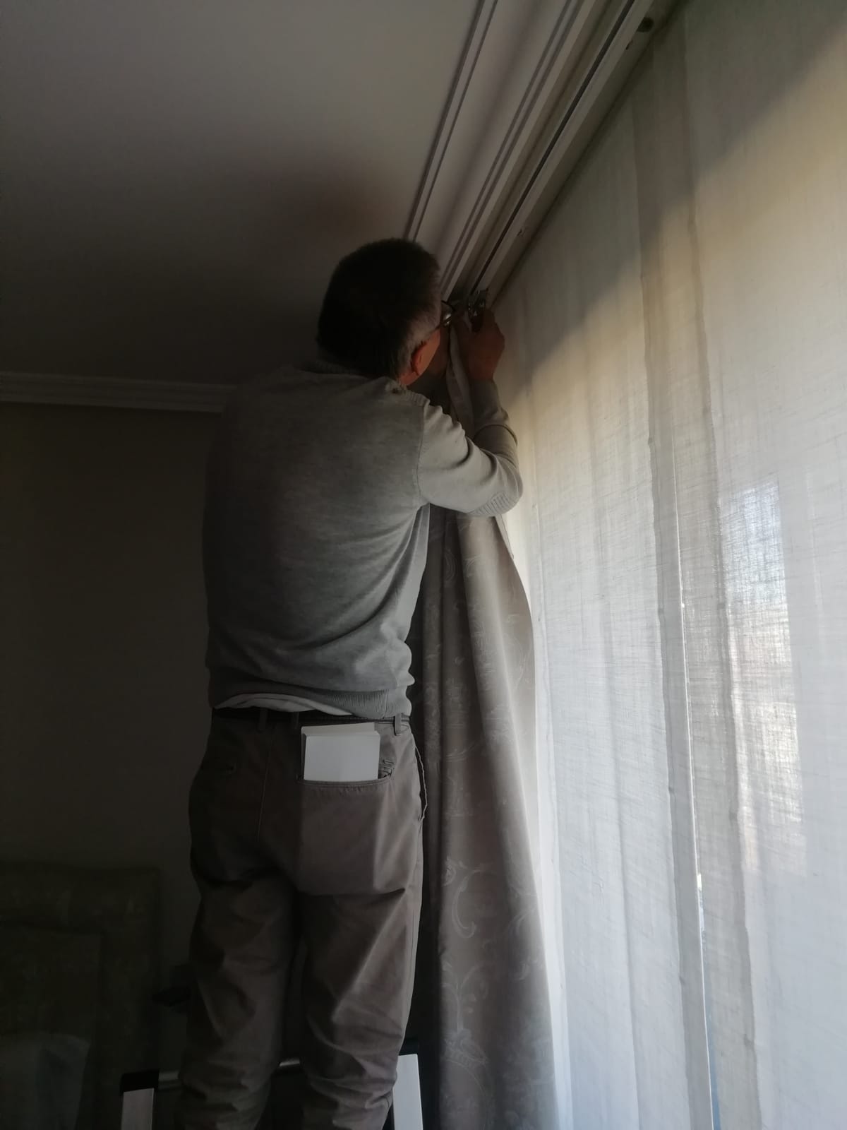 Limpieza de cortinas a domicilio en Madrid